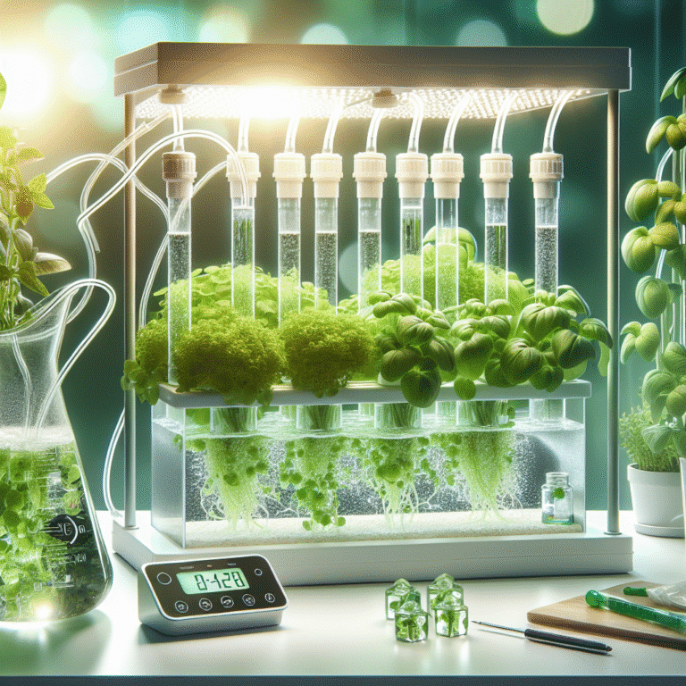 hydroponic plant watering guide