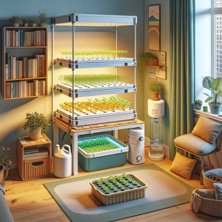 starting your first home hydroponic project