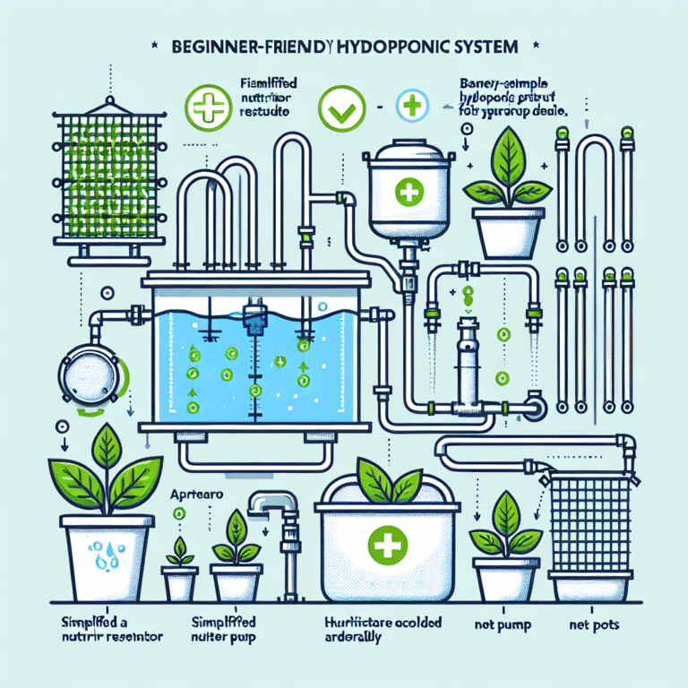 beginner-friendly hydroponic setup plans