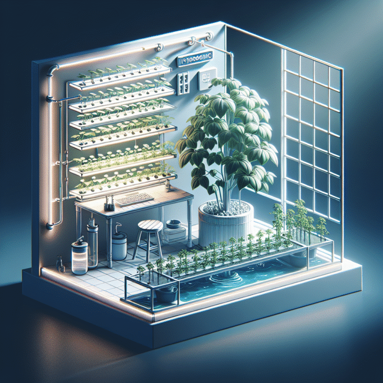 easy indoor hydroponic setup