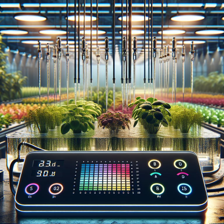 monitoring pH levels in hydroponic systems