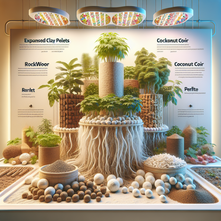 choosing the right hydroponic medium for your plants
